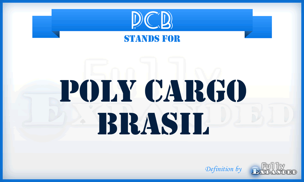 PCB - Poly Cargo Brasil