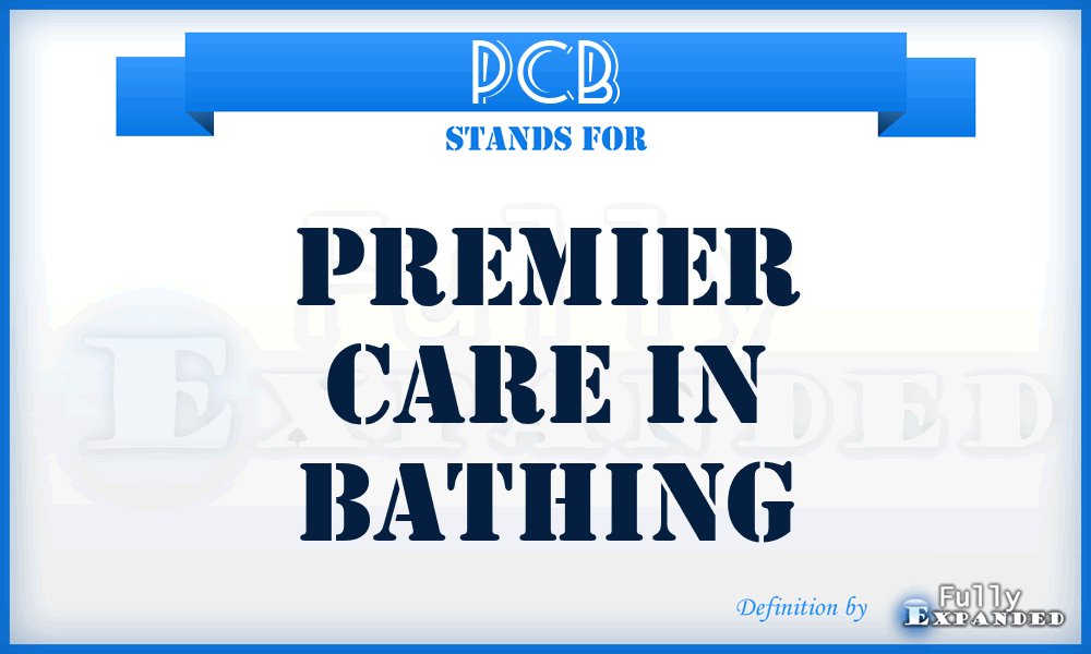 PCB - Premier Care in Bathing