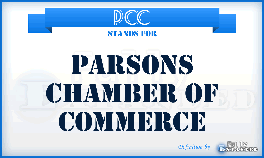 PCC - Parsons Chamber of Commerce