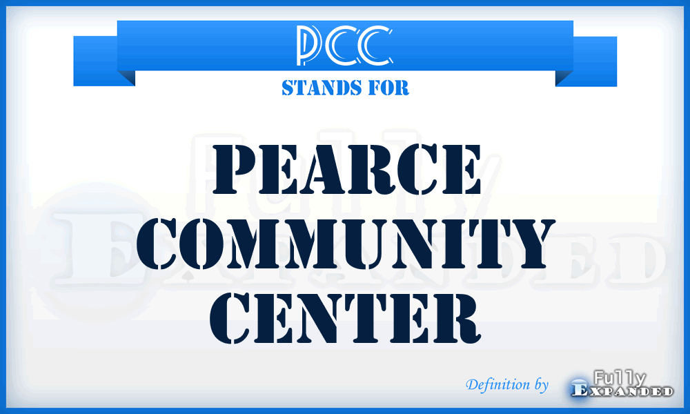 PCC - Pearce Community Center