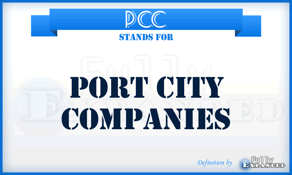 PCC - Port City Companies