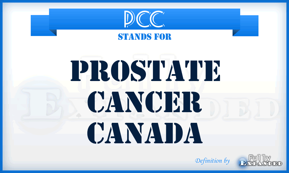 PCC - Prostate Cancer Canada