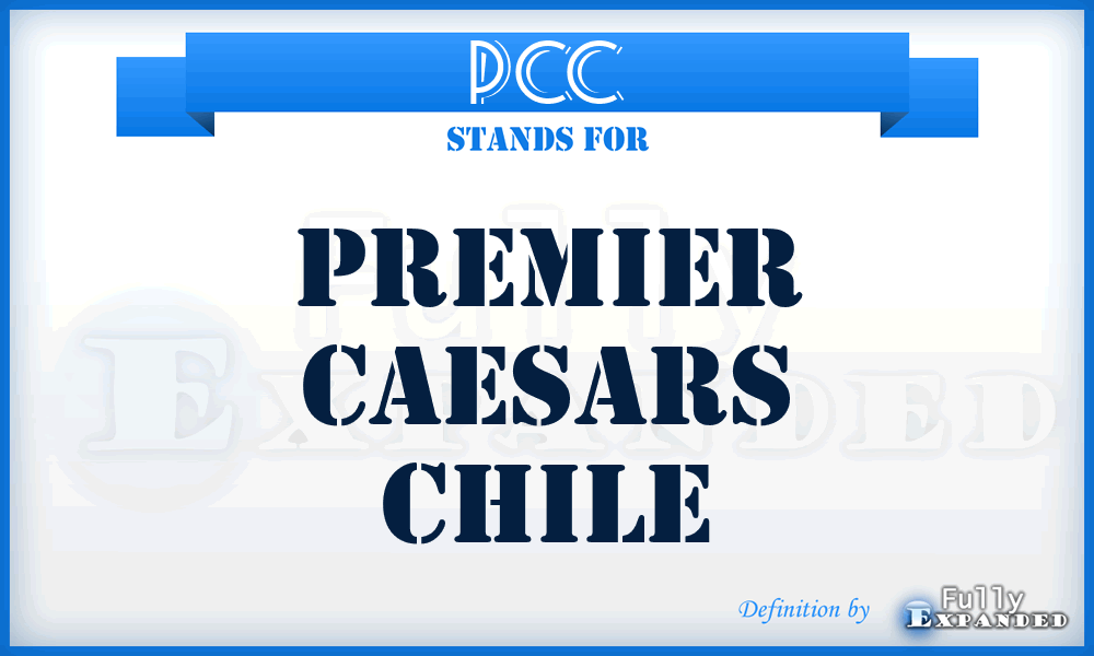 PCC - Premier Caesars Chile