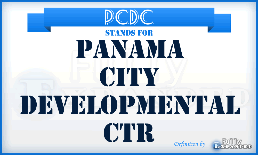 PCDC - Panama City Developmental Ctr