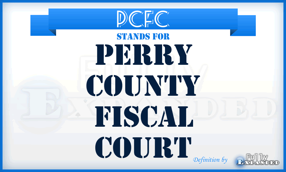 PCFC - Perry County Fiscal Court