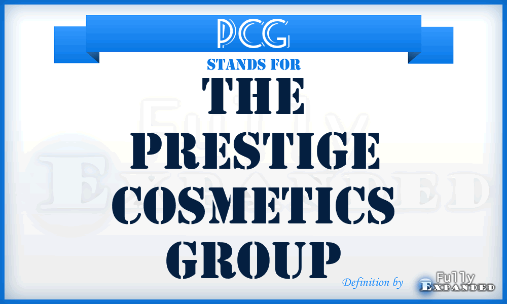 PCG - The Prestige Cosmetics Group