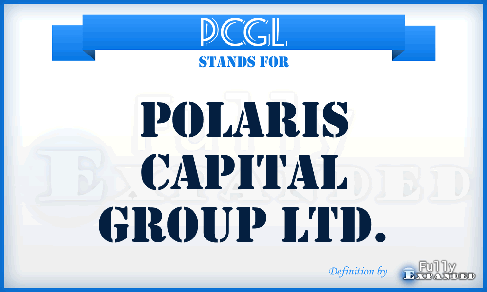 PCGL - Polaris Capital Group Ltd.