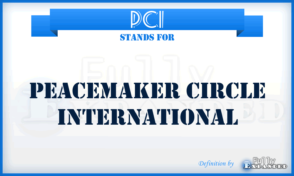 PCI - Peacemaker Circle International