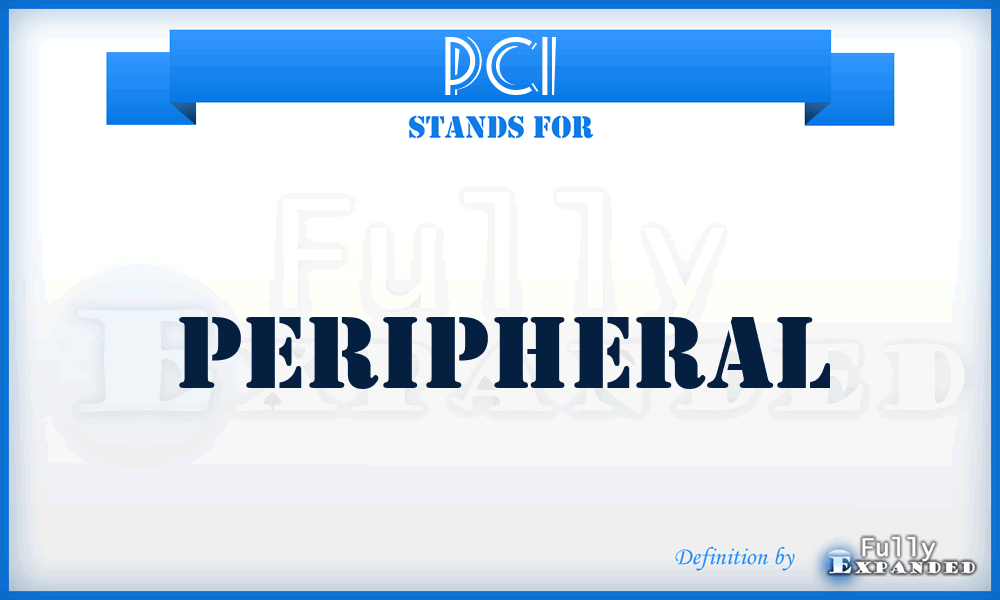 PCI - Peripheral
