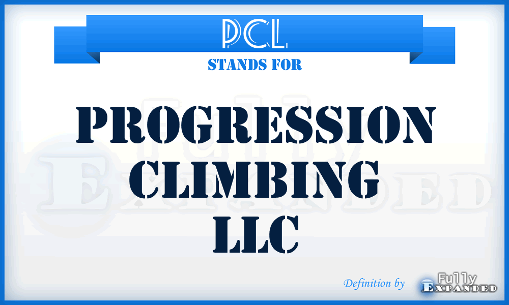 PCL - Progression Climbing LLC