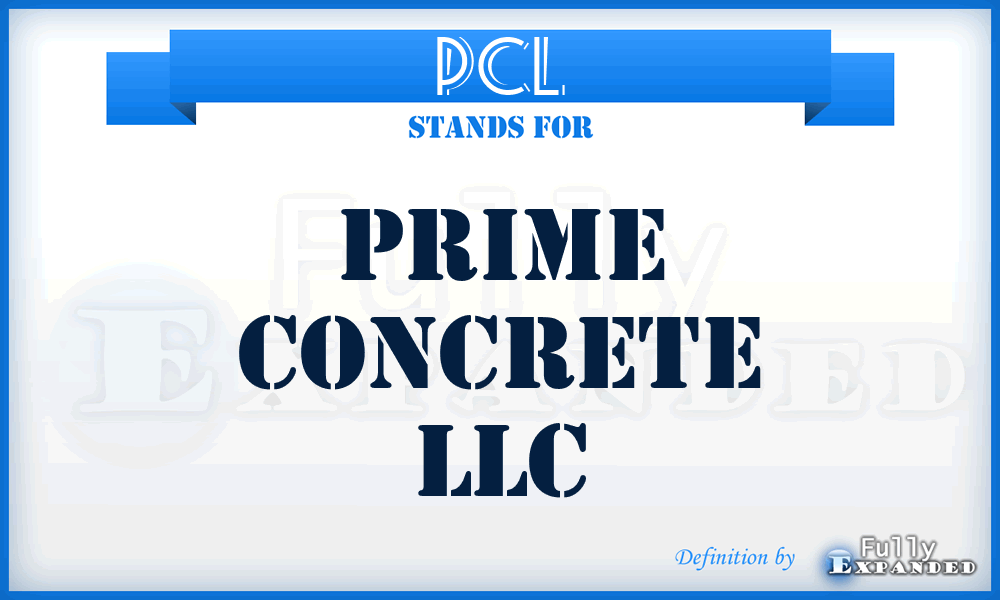 PCL - Prime Concrete LLC