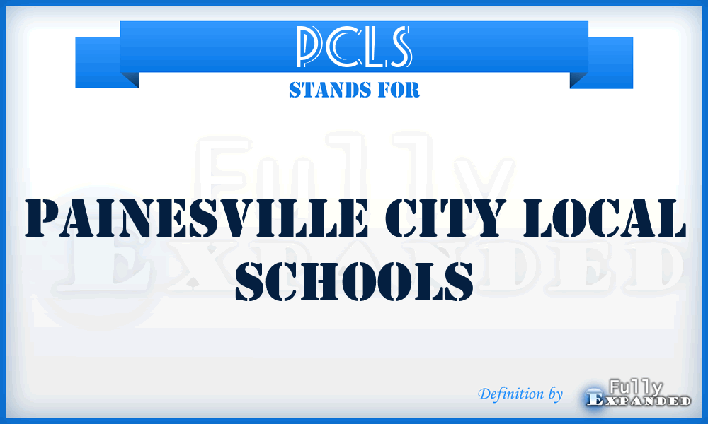 PCLS - Painesville City Local Schools