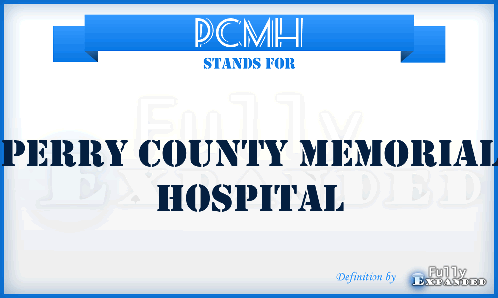 PCMH - Perry County Memorial Hospital