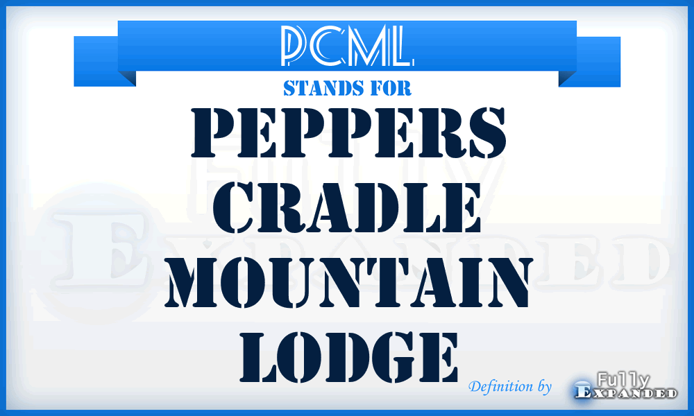 PCML - Peppers Cradle Mountain Lodge