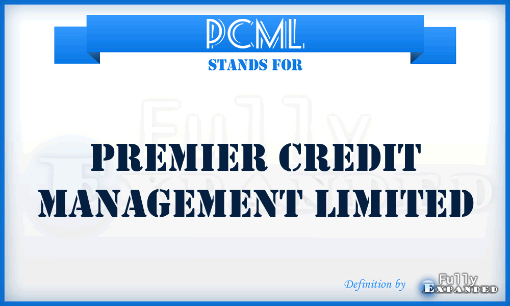 PCML - Premier Credit Management Limited