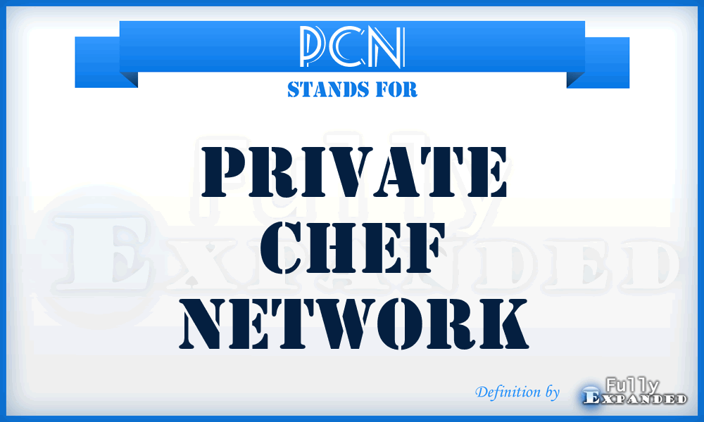 PCN - Private Chef Network
