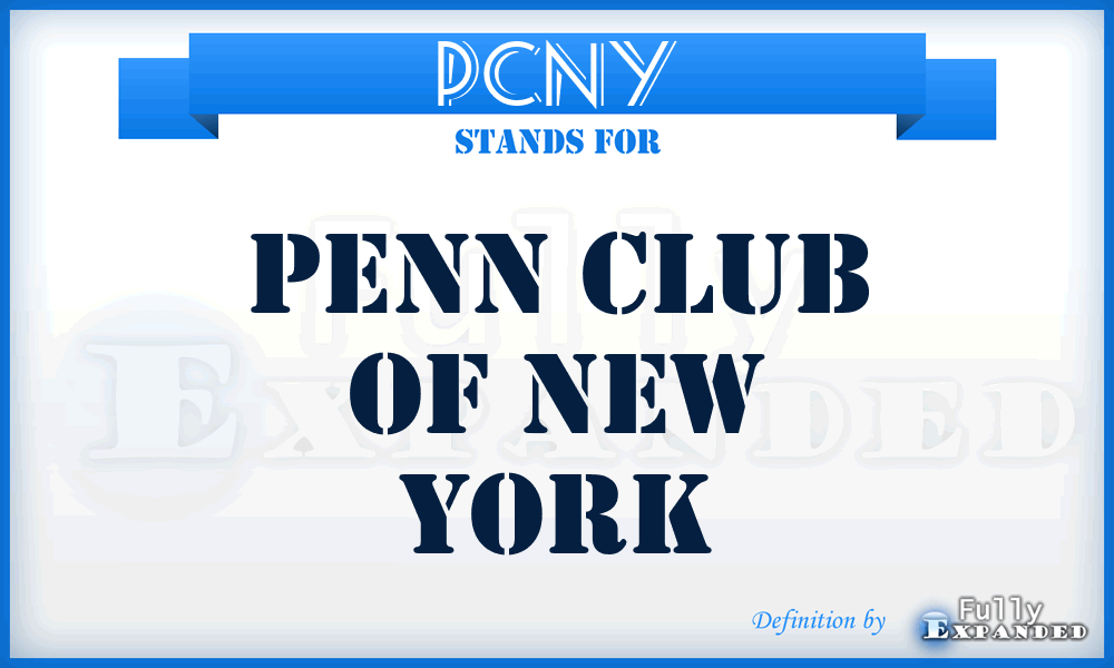 PCNY - Penn Club of New York