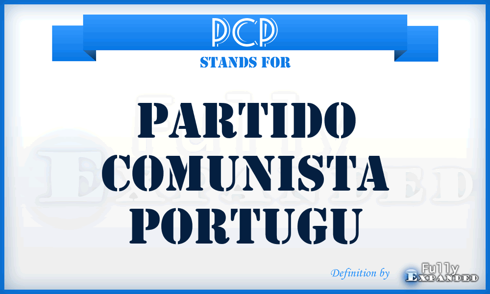 PCP - Partido Comunista Portugu