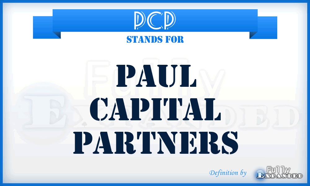 PCP - Paul Capital Partners