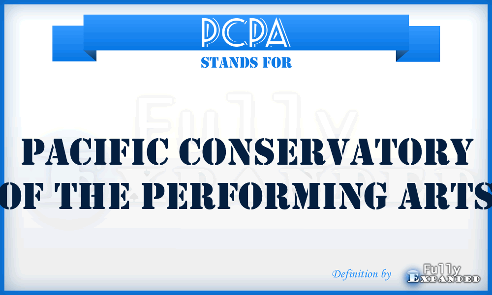 PCPA - Pacific Conservatory of the Performing Arts