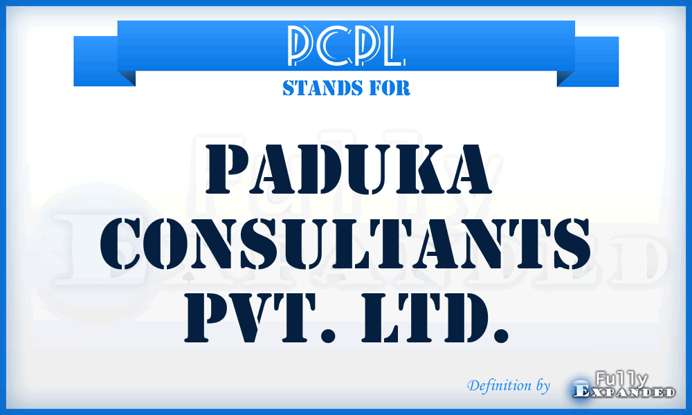 PCPL - Paduka Consultants Pvt. Ltd.