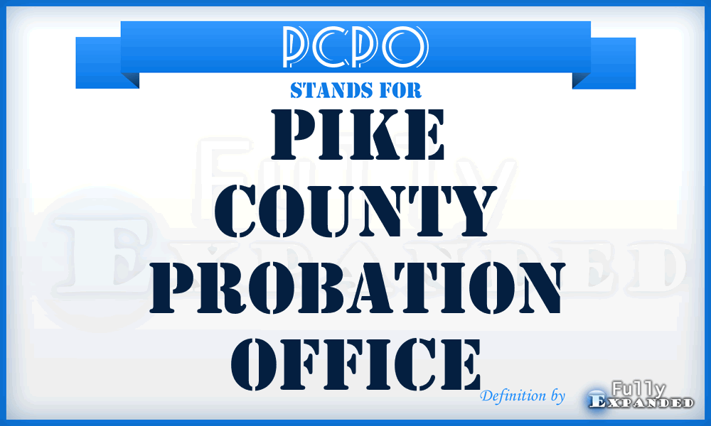PCPO - Pike County Probation Office