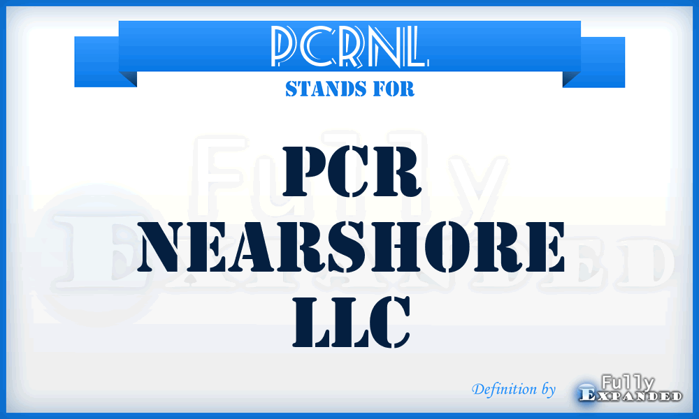 PCRNL - PCR Nearshore LLC