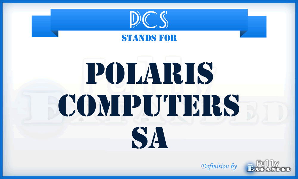 PCS - Polaris Computers Sa