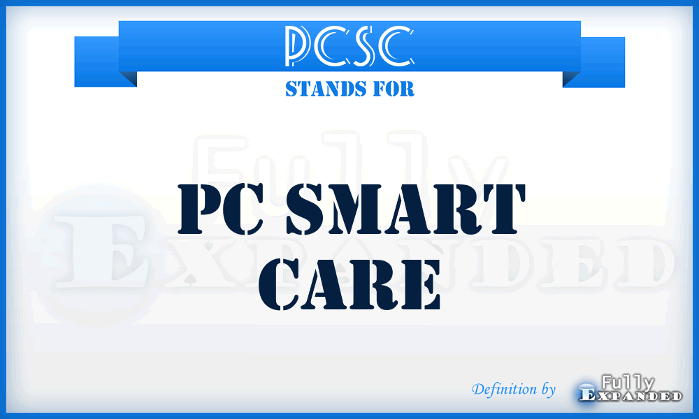 PCSC - PC Smart Care