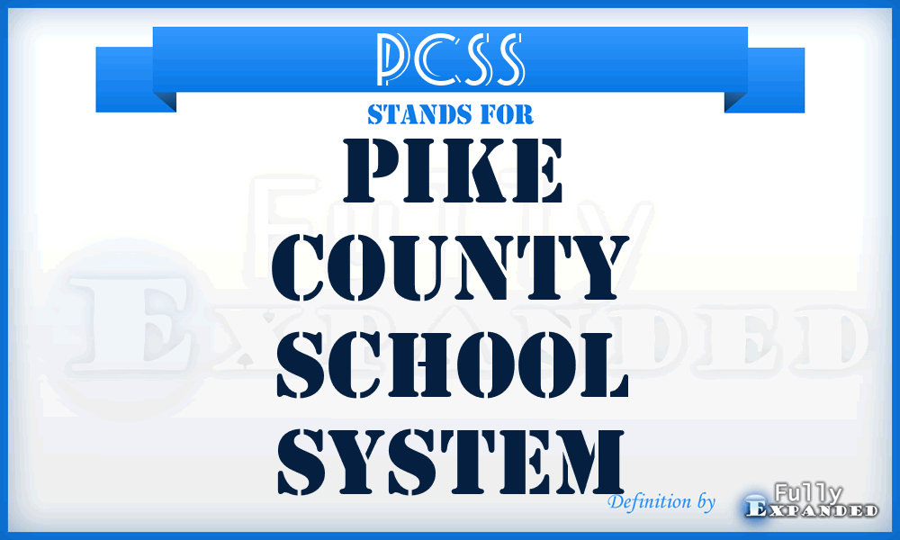PCSS - Pike County School System