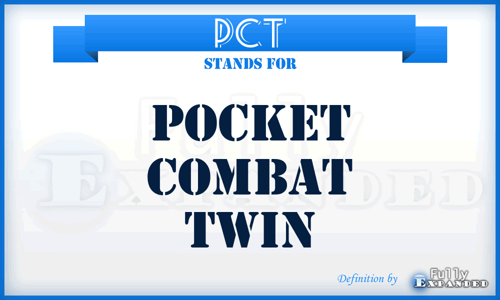 PCT - Pocket Combat Twin