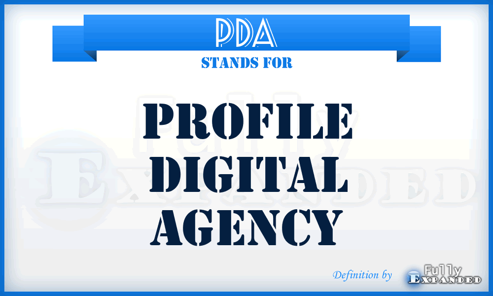 PDA - Profile Digital Agency