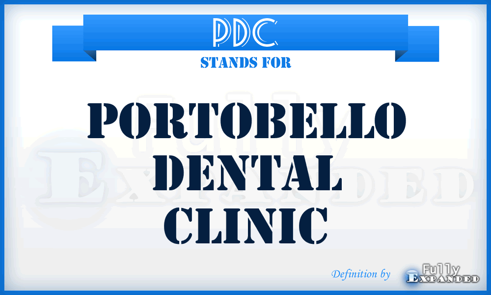 PDC - Portobello Dental Clinic