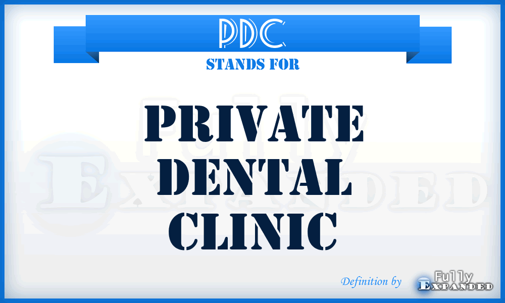 PDC - Private Dental Clinic