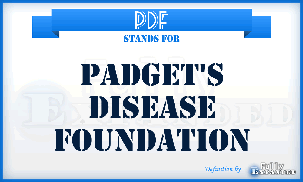 PDF - Padget's Disease Foundation