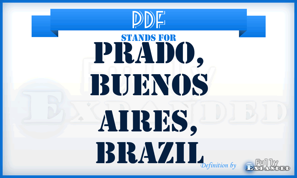 PDF - Prado, Buenos Aires, Brazil