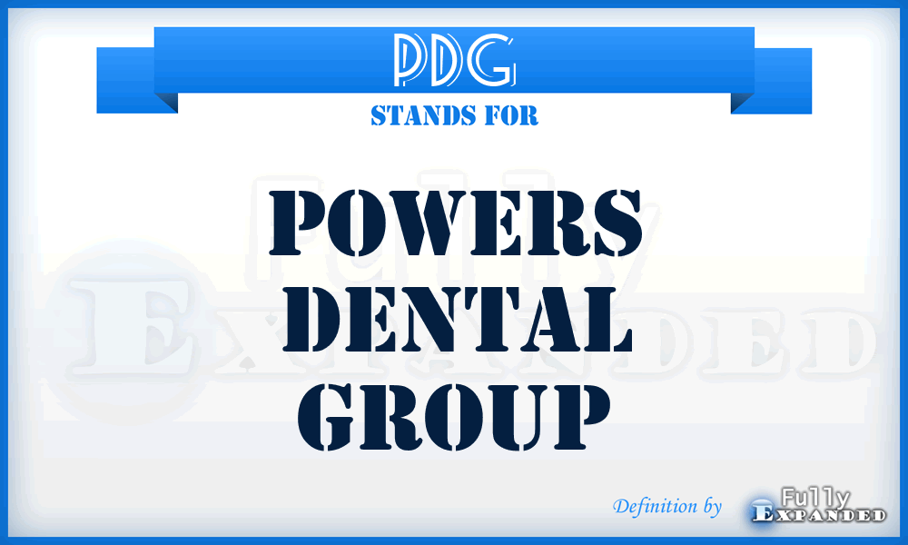 PDG - Powers Dental Group