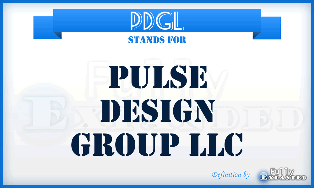 PDGL - Pulse Design Group LLC