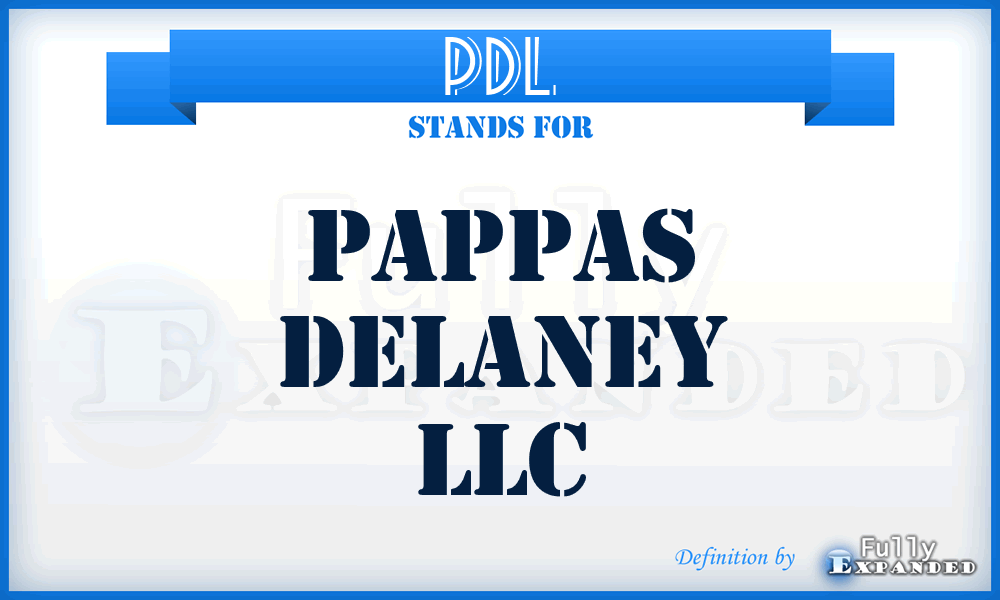 PDL - Pappas Delaney LLC