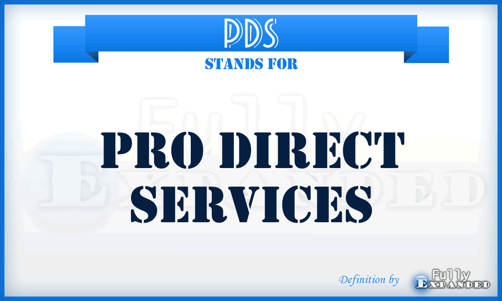 PDS - Pro Direct Services