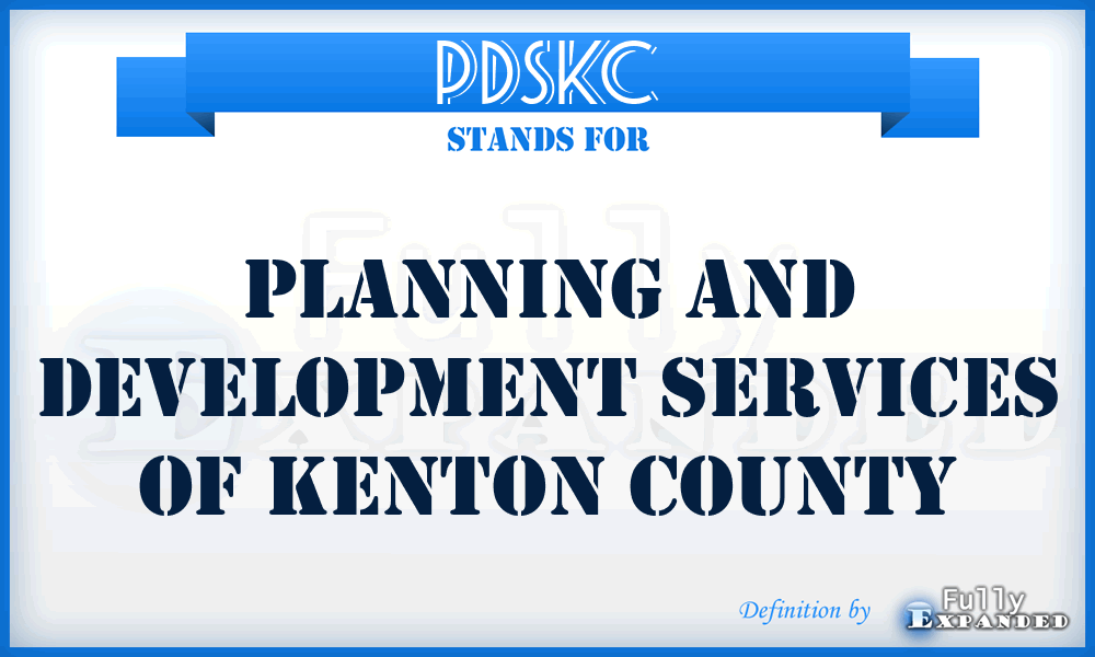 PDSKC - Planning and Development Services of Kenton County