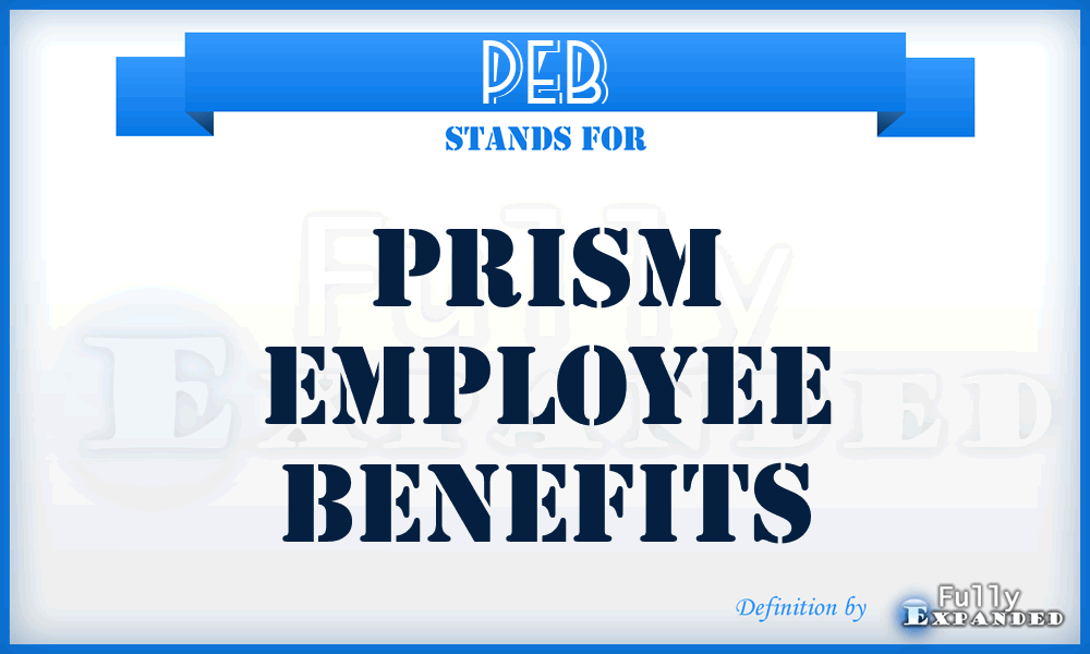 PEB - Prism Employee Benefits