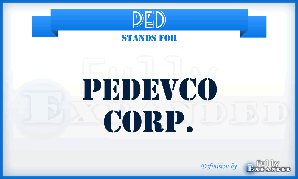PED - Pedevco Corp.