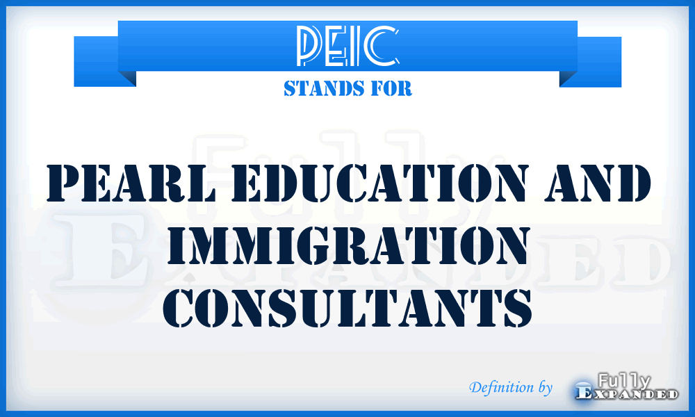 PEIC - Pearl Education and Immigration Consultants