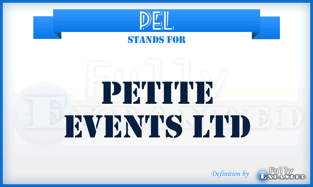 PEL - Petite Events Ltd