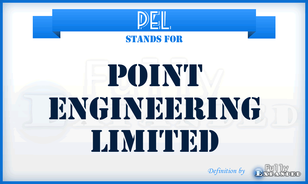 PEL - Point Engineering Limited