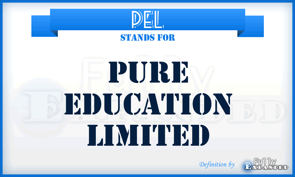 PEL - Pure Education Limited