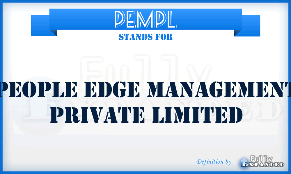 PEMPL - People Edge Management Private Limited