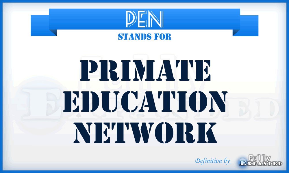 PEN - Primate Education Network