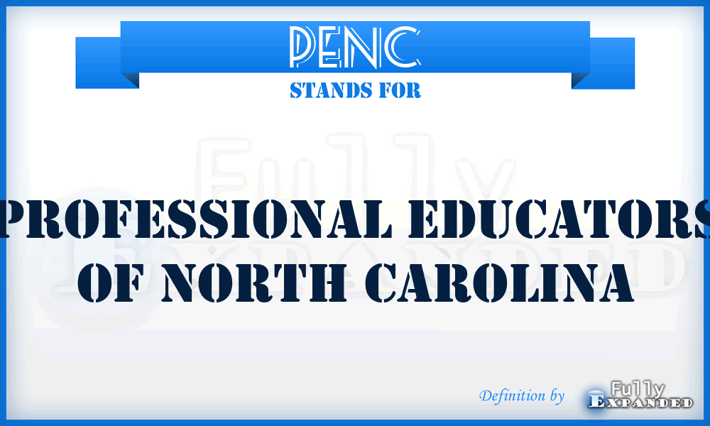 PENC - Professional Educators of North Carolina